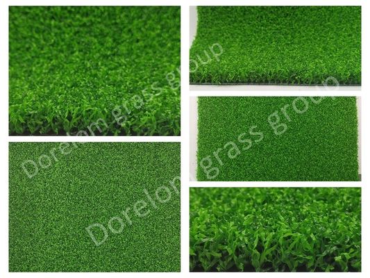 Golf Menempatkan Rumput Ponggawa Hijau dengan PP Net SPU Lateks Backing dan Polypropylene