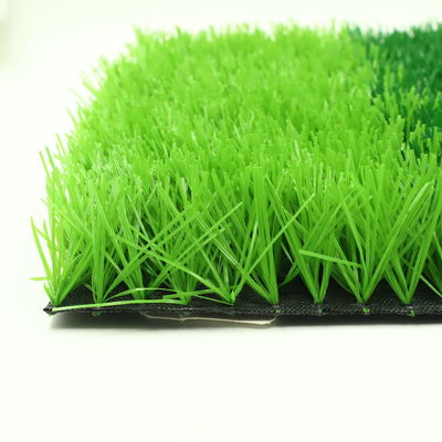 10500 jahitan/sqm Densitas Custom Green Synthetic Turf Grass untuk Lapangan Stadion Sepak Bola