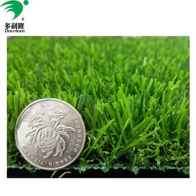 Guage 3/8 rumput buatan hijau sempurna untuk taman bermain taman kanak-kanak yang aman pada tahun 2021