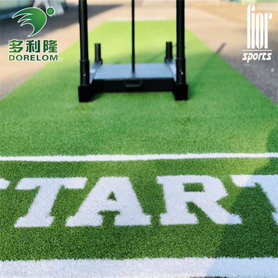 Tingkatkan Latihan Anda dengan Dorelom Green Artificial Grass Gym Floor Mat dan Sled Track