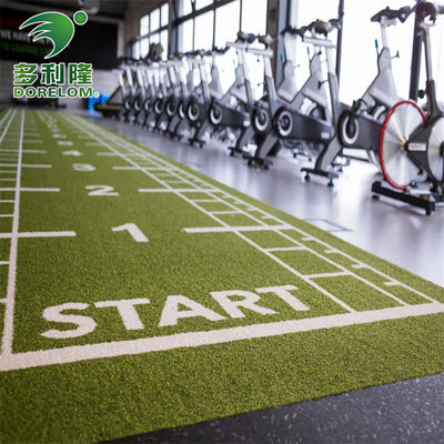 Tingkatkan Latihan Anda dengan Dorelom Green Artificial Grass Gym Floor Mat dan Sled Track