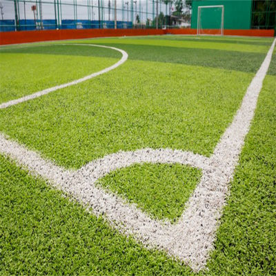 Natural Non-Infill 50mm 60mm Football Turf untuk Stadion Sepak Bola dan Gym Olahraga Luar Ruang