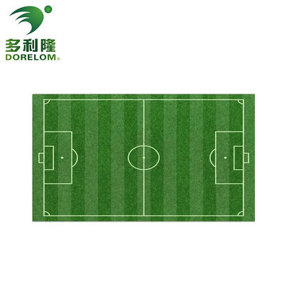 Monofilament PE Outdoor Football Field Grass dengan kepadatan tinggi dengan tingkat jahitan 16/10cm