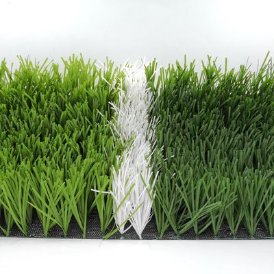 Monofilament PE Outdoor Football Field Grass dengan kepadatan tinggi dengan tingkat jahitan 16/10cm