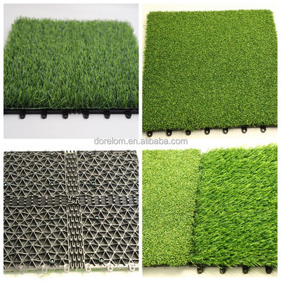 Peti rumput buatan 30x30cm 3cm Tinggi Tumpukan jerami Hijau Cocok untuk ruangan dan luar ruangan