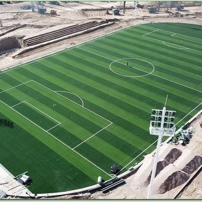30mm Tinggi Lapangan Sepak Bola Mini Artificial Grass Lapangan Sepak Bola Fasilitas Olahraga Promosi