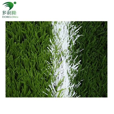 2.2-2.5kg PE Monofilament Artificial Grass untuk Lapangan Sepak Bola awet dan tahan lama
