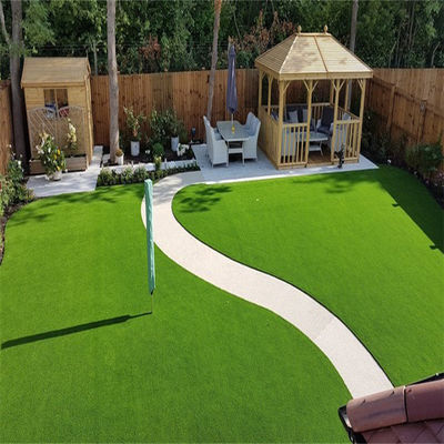 Green Red Hitam Biru Putih 40mm Karpet rumput sintetis Grass Roll untuk dekorasi taman