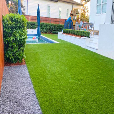 Green Red Hitam Biru Putih 40mm Karpet rumput sintetis Grass Roll untuk dekorasi taman