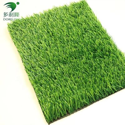 Karpet golf sintetis palsu panjang dengan kepadatan tinggi dan serat keriting PP monofilament PE