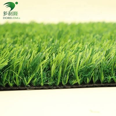 Karpet golf sintetis palsu panjang dengan kepadatan tinggi dan serat keriting PP monofilament PE