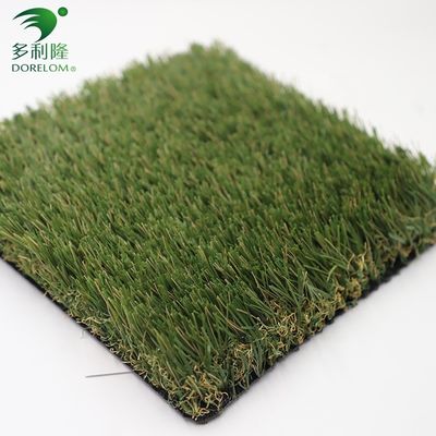 Perlindungan UV Densitas Tinggi Rumput Buatan Karpet Hijau Perumahan dengan Penuh 6mm