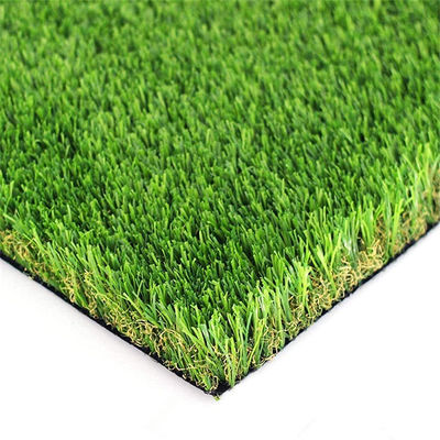 PE PP Rumput buatan untuk Bola Sepak 3m lebar 4G 25x25 4mx25m 6 x 4 15mm Dtex