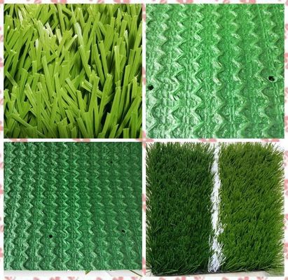 MSDS Diuji Lapangan Sepak Bola Grass Professional Grade Outdoor Artificial Grass untuk Sepak Bola