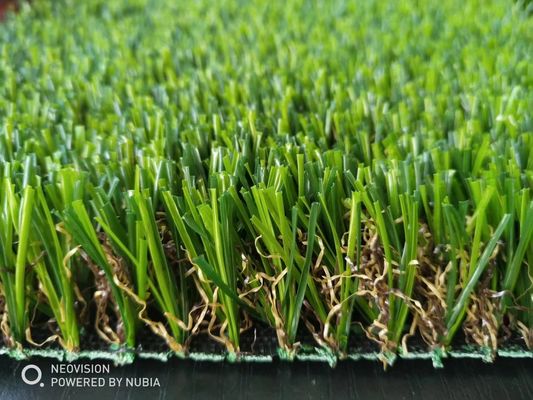 Rumput buatan setinggi 30 mm untuk tenis meja di taman dekorasi lanskap halaman belakang
