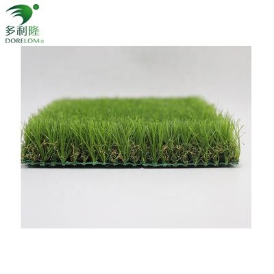 Rumput buatan setinggi 30 mm untuk tenis meja di taman dekorasi lanskap halaman belakang