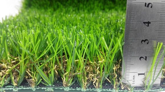 Benang Rumput Sintetis Hijau Dorelom 35mm untuk Rumah Modern Taman Lansekap Rumput Buatan