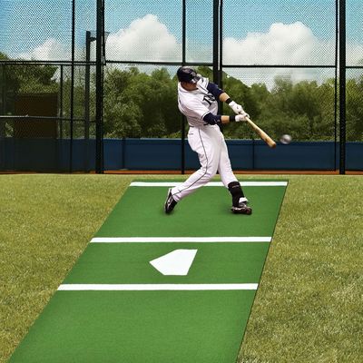 Tumpukan Tumpukan Tumpukan Berketebalan Tinggi untuk Latihan Baseball Softball 42600-69300 jahitan/m2
