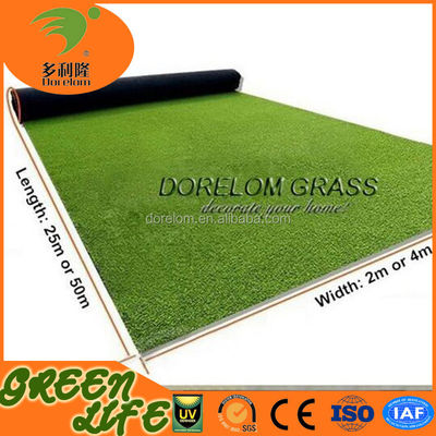 Karpet rumput dengan 16800 jahitan/ kepadatan persegi dan lapisan lateks SBR