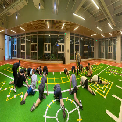 Gym fitness lantai rumput buatan untuk taman lapangan sepak bola gym rumput sintetis