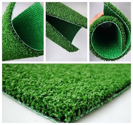 15mm Tinggi Tumpukan Karpet Gambut Sintetis Roll untuk Stadion Sepak Bola