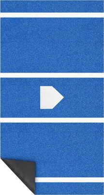 Portable Home Plate Hitting Mat dengan Desain Non-Slip dan Monofilament PE PP Curly Fiber
