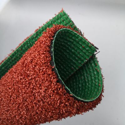 Gym Baseball Rumput sintetis Lantai olahraga Rumput dengan kepadatan 42500 jahitan/m2 Densitas