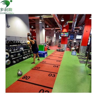 Lantai olahraga Skala kebugaran Latihan rumput buatan untuk gym