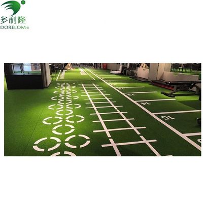 Gauge 3/16 inci 15-35mm Green Artificial Turf Marking untuk lantai gym Karpet plastik