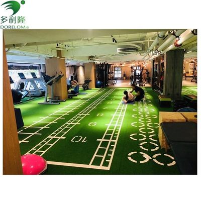 Lantai olahraga Skala kebugaran Latihan rumput buatan untuk gym