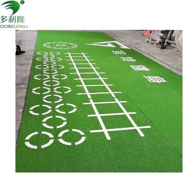 Lantai olahraga Skala kebugaran Latihan rumput buatan untuk gym