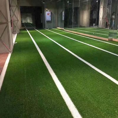 EN14904 Lantai olahraga rumput buatan dengan kepadatan 52500
