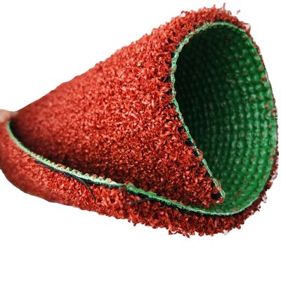 Lantai Gym Grass buatan 15mm Lantai Olahraga dengan Pull Sled yang ditandai rumput