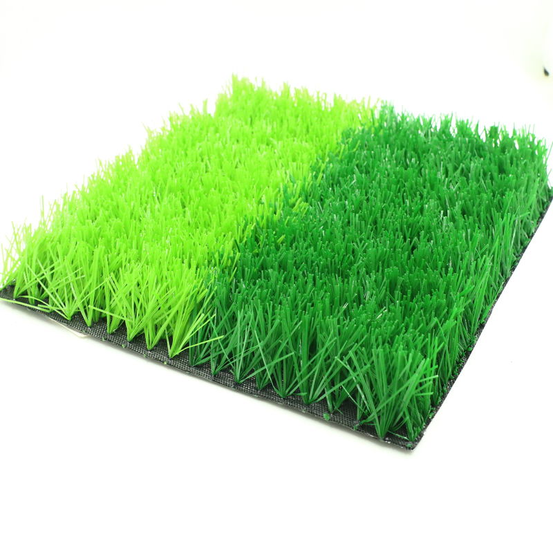 10500 jahitan/sqm Densitas Custom Green Synthetic Turf Grass untuk Lapangan Stadion Sepak Bola
