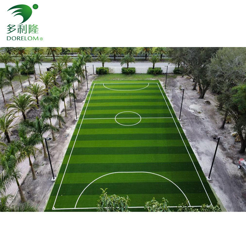 Lantai olahraga rumput buatan sintetis untuk lapangan sepak bola