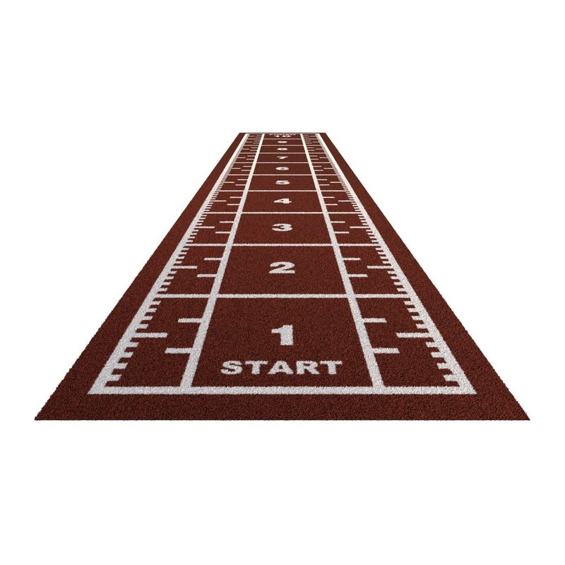CE ISO9001 ISO14001 Sertifikasi Dorelom Pre-stitched Gym Turf Sports Floor untuk Crossfit