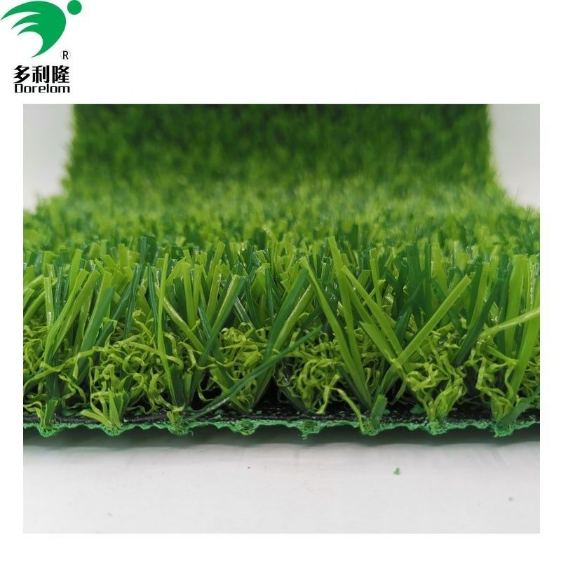 Guage 3/8 rumput buatan hijau sempurna untuk taman bermain taman kanak-kanak yang aman pada tahun 2021