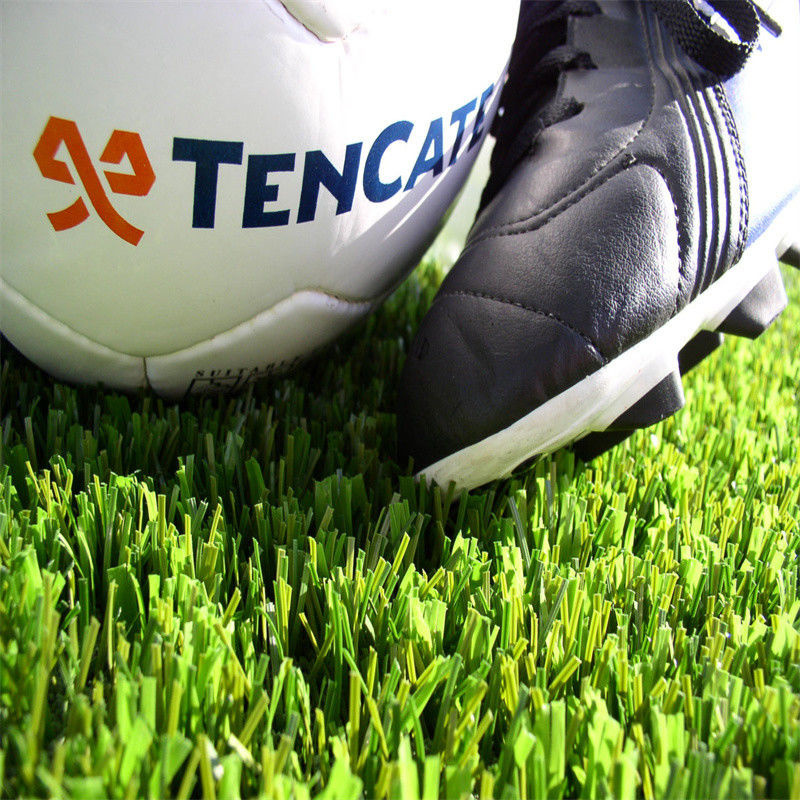 Natural Non-Infill 50mm 60mm Football Turf untuk Stadion Sepak Bola dan Gym Olahraga Luar Ruang