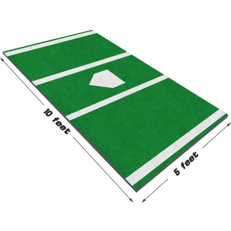 Tumpukan Tumpukan Tumpukan Berketebalan Tinggi untuk Latihan Baseball Softball 42600-69300 jahitan/m2