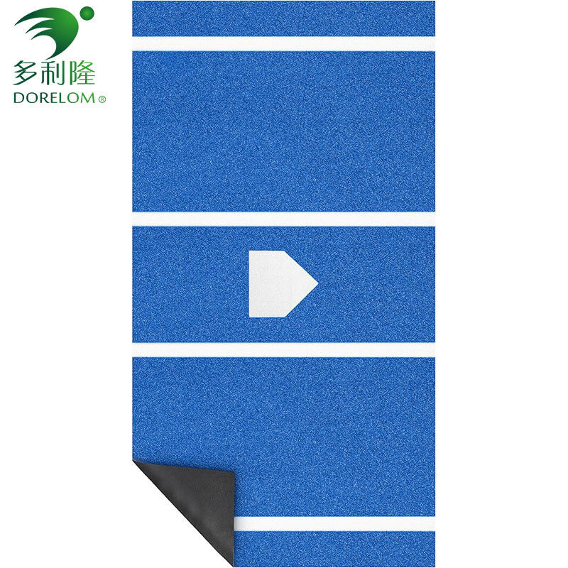Baseball Batting Mat Non-Slip Indoor/Outdoor Portable Softball Hitting Mat dengan Home Plate