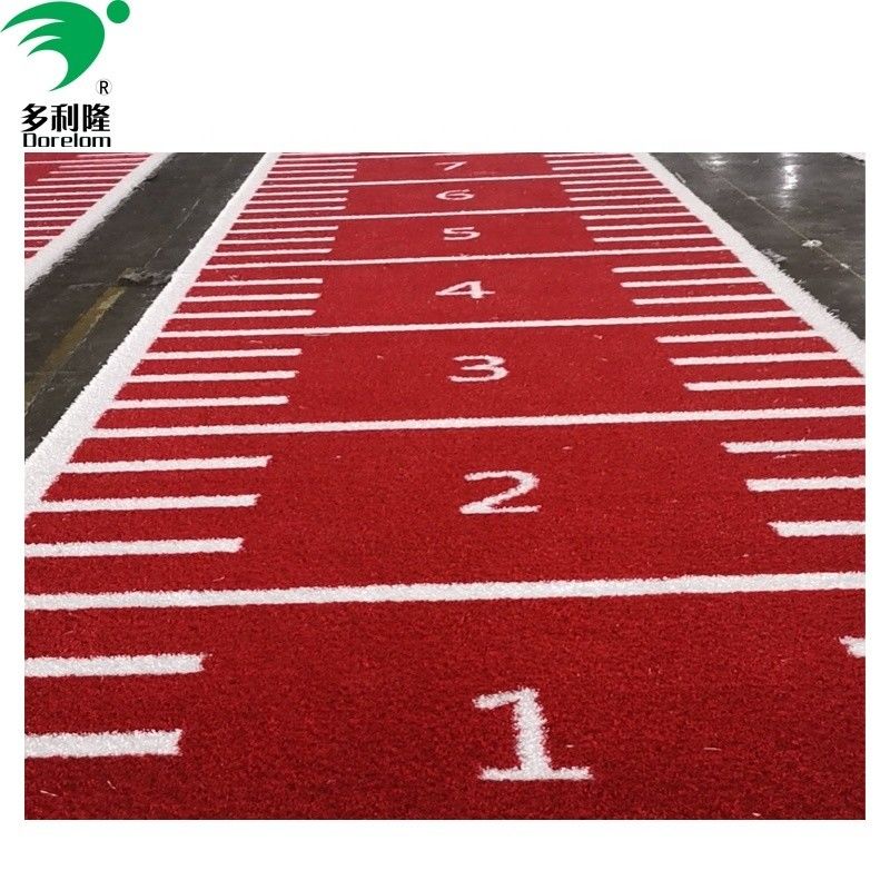 Customized 15mm Height SPU Backing Artificial Grass for Gym Sled Tracks Desain khusus